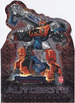 2003 Fleer Transformers Armada - Die Cuts #9AD Smokescreen Front