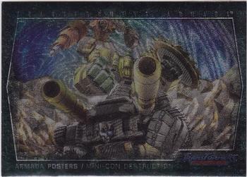 2003 Fleer Transformers Armada - Armada Posters #2AP Mini-Con Destruction Front