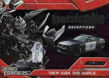 2007 Topps Transformers Movie - Foil #7 Barricade Front