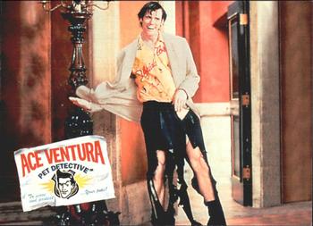 1995 Donruss Ace Ventura: When Nature Calls #8 A Surprise Exit Front