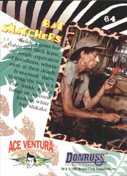 1995 Donruss Ace Ventura: When Nature Calls #64 Bat Snatchers Back