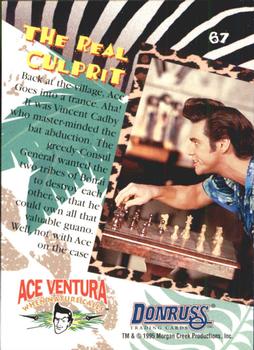 1995 Donruss Ace Ventura: When Nature Calls #67 The Real Culprit Back