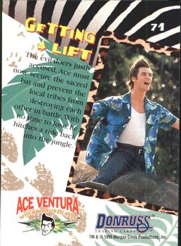 1995 Donruss Ace Ventura: When Nature Calls #71 Getting a Lift Back