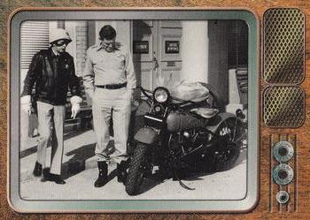 1998 Inkworks TV's Coolest Classics - Memorable Moments #M9 The Andy Griffith Show: motorcycle Front
