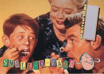 1998 Inkworks TV's Coolest Classics - Smell-O-Rama #S1 Aunt Bee's Honest Cherry Pie Front
