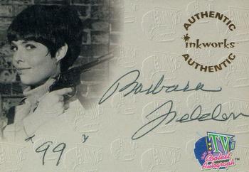1998 Inkworks TV's Coolest Classics - Autograph #A1 Barbara Feldon: Agent 99 Front