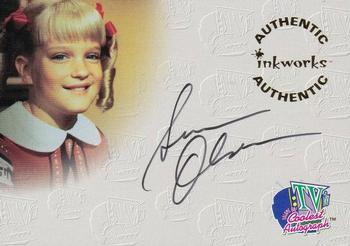 1998 Inkworks TV's Coolest Classics - Autograph #A3 Susan Olsen: Cindy Brady Front