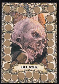1994 Merlin BattleCards #27 Decayer Zombie Front