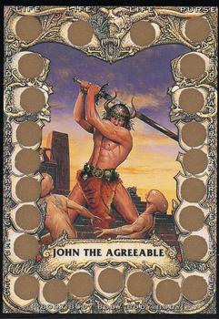 1994 Merlin BattleCards #53 John the Agreeable Front