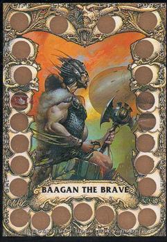 1994 Merlin BattleCards #82 Baagan the Brave Front