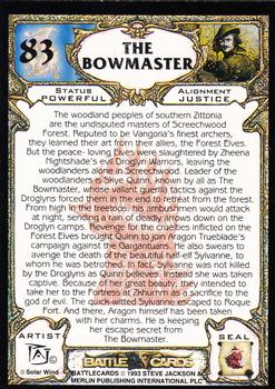 1994 Merlin BattleCards #83 The Bowmaster Back