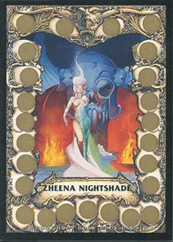1994 Merlin BattleCards #87 Zheena Nightshade Front