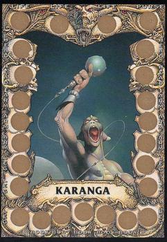 1994 Merlin BattleCards #89 Karanga the Ferocious Front