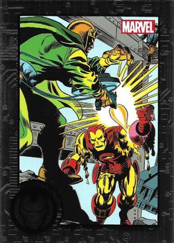 2013 Rittenhouse Marvel Greatest Battles #8 Iron Man / Melter Front