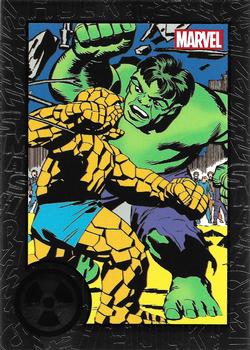 2013 Rittenhouse Marvel Greatest Battles #19 Hulk / Thing Front