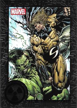 2013 Rittenhouse Marvel Greatest Battles #24 Hulk / Sentry Front