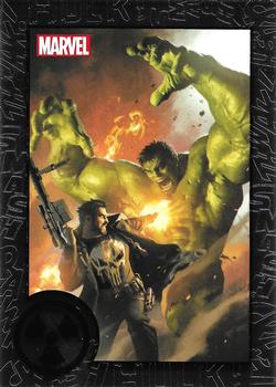 2013 Rittenhouse Marvel Greatest Battles #27 Hulk / Punisher Front