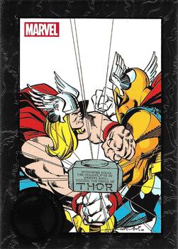 2013 Rittenhouse Marvel Greatest Battles #32 Thor / Beta-Ray-Bill Front