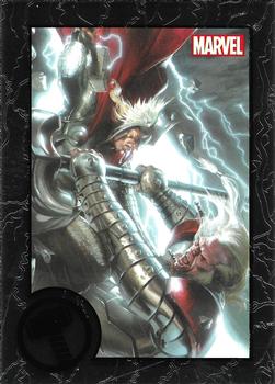 2013 Rittenhouse Marvel Greatest Battles #35 Thor / Tanarus Front