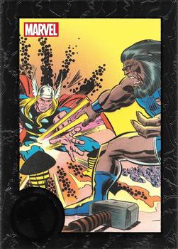 2013 Rittenhouse Marvel Greatest Battles #36 Thor / Blastaar Front