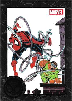 2013 Rittenhouse Marvel Greatest Battles #46 Spider-Man / Doctor Octopus Front