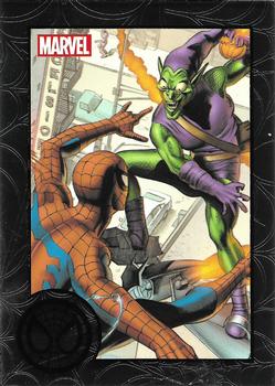 2013 Rittenhouse Marvel Greatest Battles #49 Spider-Man / Green Goblin Front