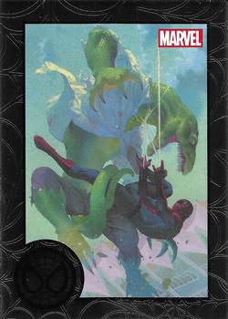 2013 Rittenhouse Marvel Greatest Battles #53 Spider-Man / Lizard Front