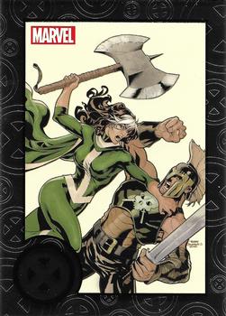 2013 Rittenhouse Marvel Greatest Battles #67 Rogue / Ares Front