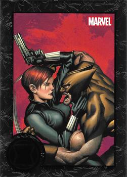 2013 Rittenhouse Marvel Greatest Battles #83 Black Widow / Wolverine Front