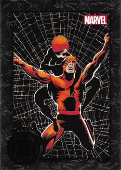 2013 Rittenhouse Marvel Greatest Battles #84 Black Widow / Daredevil Front