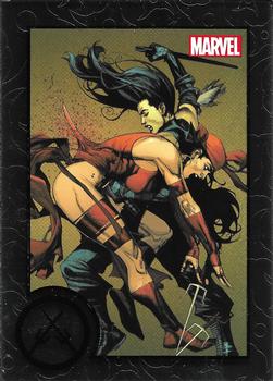 2013 Rittenhouse Marvel Greatest Battles #85 Elektra / Echo Front