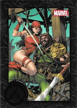 2013 Rittenhouse Marvel Greatest Battles #88 Elektra / Hercules Front
