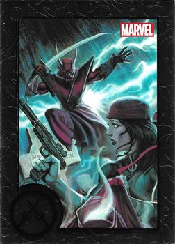 2013 Rittenhouse Marvel Greatest Battles #90 Elektra / Daredevil Front