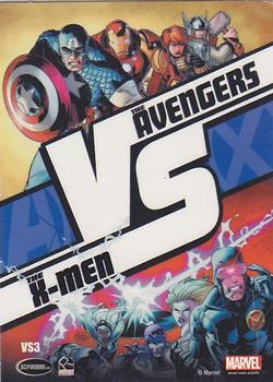 2013 Rittenhouse Marvel Greatest Battles - Avengers Vs X-Men #VS3 Ms. Marvel / Rogue Back