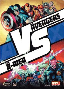 2013 Rittenhouse Marvel Greatest Battles - Avengers Vs X-Men #VS4 Spider-Man / Iceman Back