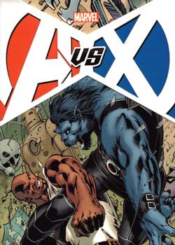 2013 Rittenhouse Marvel Greatest Battles - Avengers Vs X-Men #VS8 Luke Cage / Beast Front