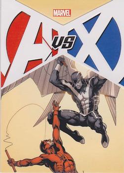 2013 Rittenhouse Marvel Greatest Battles - Avengers Vs X-Men #VS9 Daredevil / Archangel Front