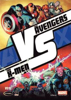 2013 Rittenhouse Marvel Greatest Battles - Avengers Vs X-Men #VS15 Avengers / Cyclops Back