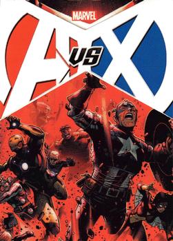 2013 Rittenhouse Marvel Greatest Battles - Avengers Vs X-Men #VS15 Avengers / Cyclops Front
