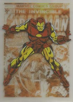 2013 Rittenhouse Marvel Greatest Battles - Gold Covers #GC4 Iron Man Front