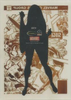 2013 Rittenhouse Marvel Greatest Battles - Gold Covers #GC9 Storm Back
