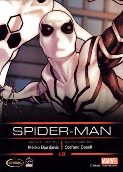 2013 Rittenhouse Legends of Marvel: Spider-Man #L8 Spider-Man Back