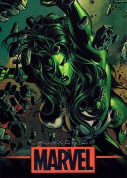 2013 Rittenhouse Legends of Marvel: She-Hulk #L4 She-Hulk Front