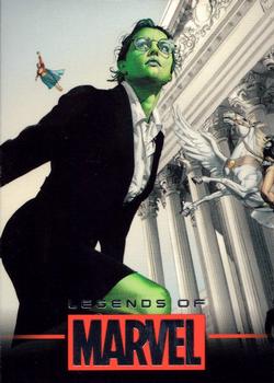 2013 Rittenhouse Legends of Marvel: She-Hulk #L6 She-Hulk Front