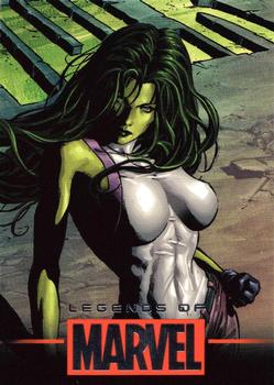 2013 Rittenhouse Legends of Marvel: She-Hulk #L7 She-Hulk Front