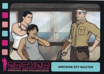 2014 Cryptozoic Archer Seasons 1-4 #06 Omicron Spy Master Front