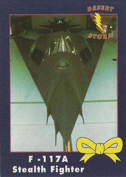 1991 AMA Group Desert Storm Operation Yellow Ribbon #2 F-117A Stealth Fighter Front