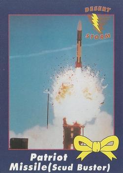 1991 AMA Group Desert Storm Operation Yellow Ribbon #10 Patriot Missile (Scud Buster) Front