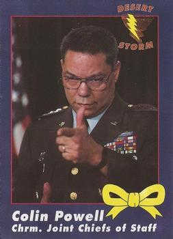 1991 AMA Group Desert Storm Operation Yellow Ribbon #54 Colin Powell Front