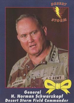1991 AMA Group Desert Storm Operation Yellow Ribbon #55 General H. Norman Schwarzkopf Front